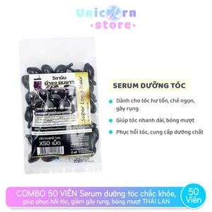 Combo 50 Viên Nang Giảm Gãy Rụng, Phục Hồi Và Giúp Mọc Tóc Super Long Hair Thái Lan