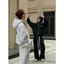 GOUNI® HOODIE DOUBLE ZIP BASIC LOGO / GRAY