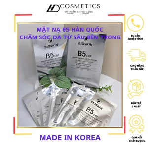 BIOSKIN Mặt nạ B5 hàn quốc, da trắng hồng, dưỡng ẩm sâu, chống lão hoá, hồi da, giảm kích ứng da, tái tế bào da mới