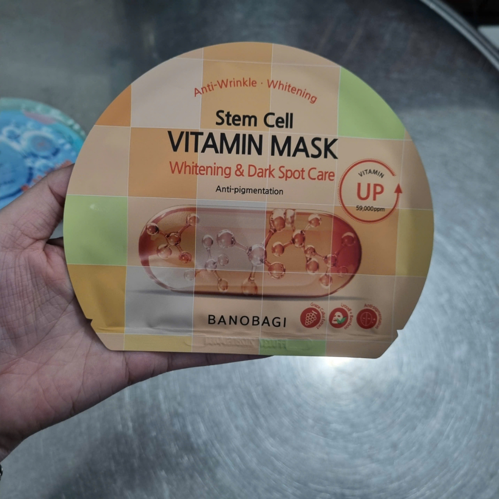 [Lẻ miếng] Mặt Nạ Bổ Sung Vitamin thần thánh Vita Genic/ Stem Cell BANOBAGI 30ml - 1 miếng (No Box)