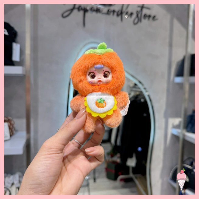 [Hỏa tốc HCM] Blind box móc khóa gấu bông Lovely Trái cây MM Milk Candy Fruit chính hãng