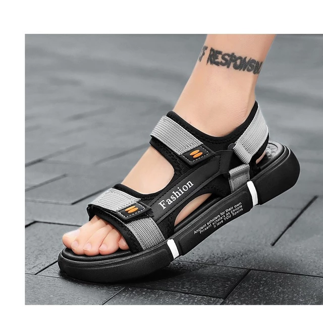 [FREESHIP-HCM giao ngay] Sandal nam, dép quai hậu nam, sandal học sinh đế mềm êm siêu bền, xăng đan 2 quai