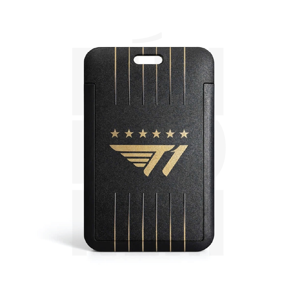 Bao Đựng Thẻ T1 / Card Holder Nhựa / Phiên Bản 6 Sao CKTG Đen Gold