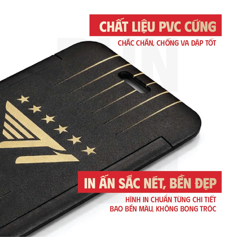 Bao Đựng Thẻ T1 / Card Holder Nhựa / Phiên Bản 6 Sao CKTG Đen Gold