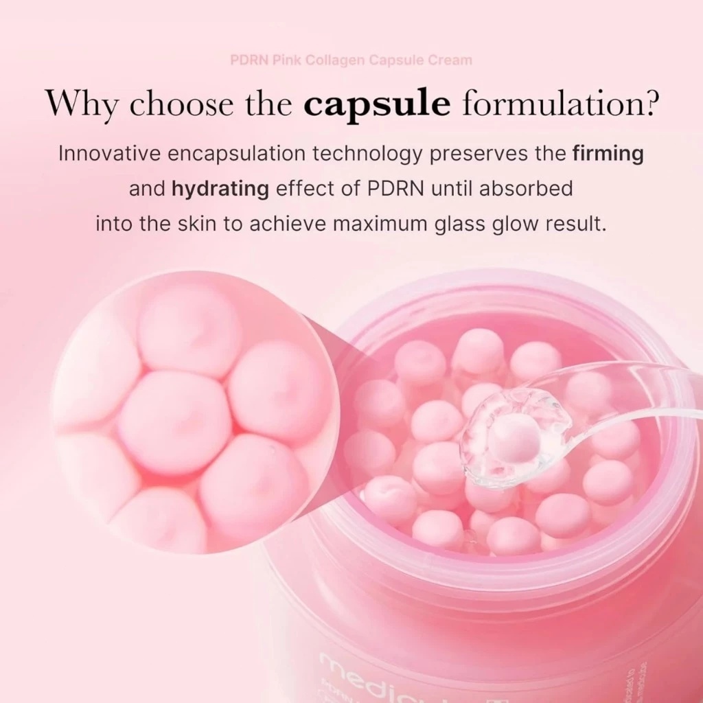 Kem dưỡng dành cho da lão hóa medicube PDRN Pink Collagen Capsule Cream 55g