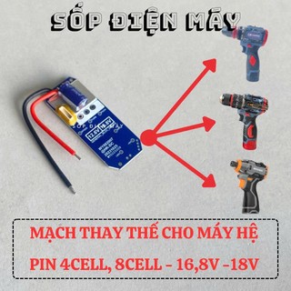 Mạch điều khiển thay thế cho máy khoan pin, máy chuyên vít 16,8V không chổi than