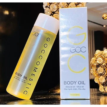 Dầu dưỡng da Body Oil GÓC - Dưỡng da, mềm mịn, cấp ẩm, dưỡng sáng da, giảm viêm lỗ chân lông