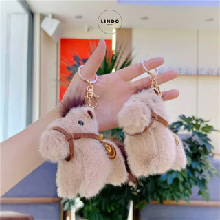 Móc Khóa Tiểu Mã Cute LINDO, Móc Khóa Treo Cặp, Balo, Quà Tặng May Mắn Cho Năm Mới