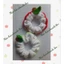 Srunchies trái táo, apple - handmade len - crochet