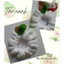 Srunchies trái táo, apple - handmade len - crochet