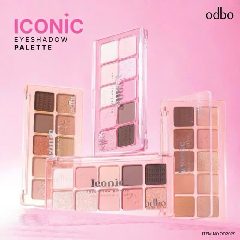 Bảng Mắt Odbo Iconic Eyeshadow Palette 10 Ô | Shopee Việt Nam