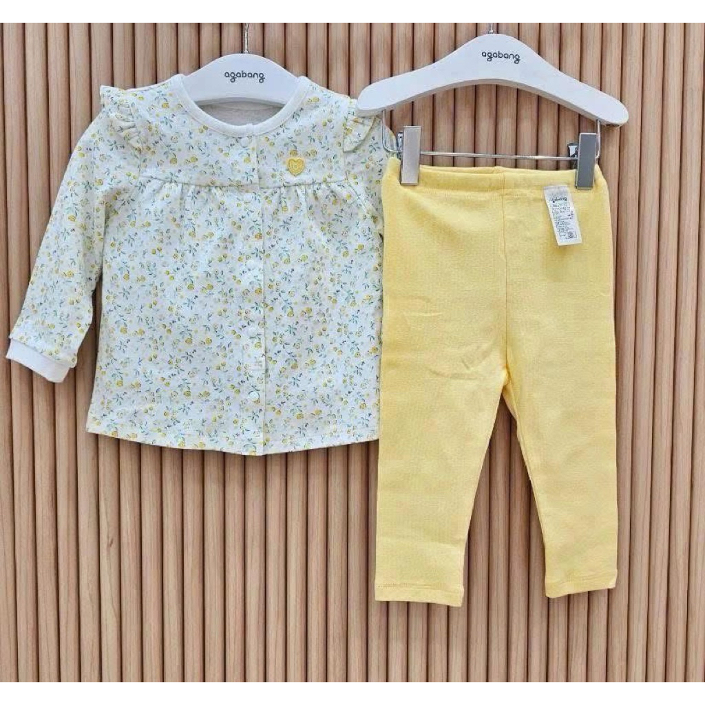 Bộ hoa nhí agabang xuất dư Hàn ( chỉ có size 80) chỉ Bộ không gồm body và yếm