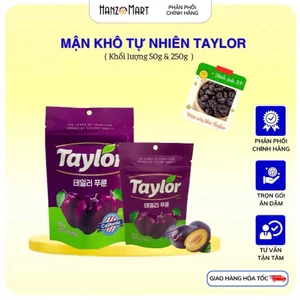 Mận khô hữu cơ thiên nhiên Taylor 50g & 250gr cho bé ăn dặm - hanzomart