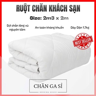 🎪KHÁCH SẠN🎪Ruột Chăn 2m3x2m Cao Cấp, Ruột Bông Microfiber Kháng Khuẩn Êm Ái, Bền Đẹp _ Chăn Ga Sỉ