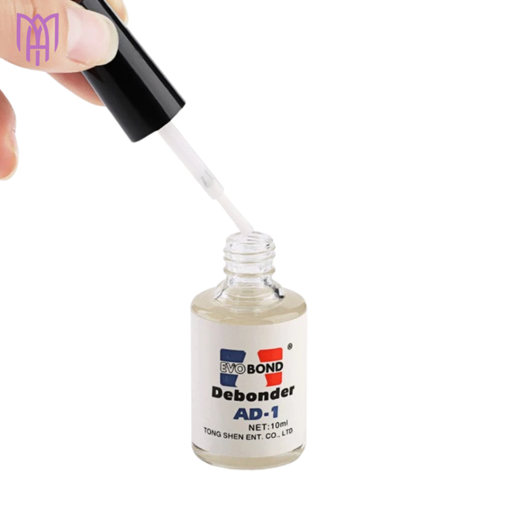 Nước Thần Tháo Móng Úp Evobond Debonder AD-1 10ml - Làm Mềm Keo, Làm Sáng Đá, Gỡ Móng Giả Dễ Dàng