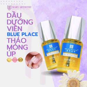 Dầu Dưỡng Viền Móng, Tháo Móng Úp, Gel Đắp Blue Place 14ml - Giúp Da Mềm Mịn, Tháo Móng Dễ Dàng