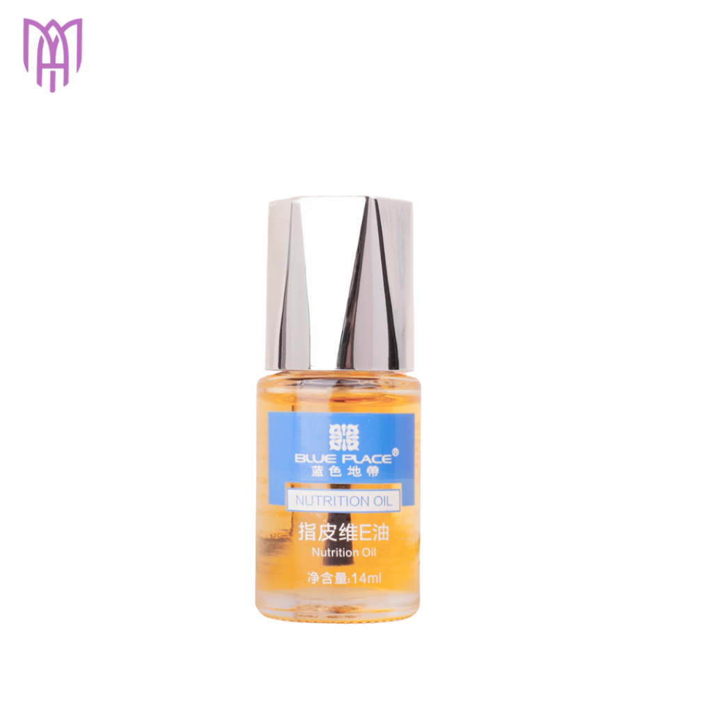 Dầu Dưỡng Viền Móng, Tháo Móng Úp, Gel Đắp Blue Place 14ml - Giúp Da Mềm Mịn, Tháo Móng Dễ Dàng