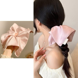 Dây Buộc Tóc Vuông Dây Buộc Tóc Scrunchies Cao Su Đuôi Ngựa Phụ Kiện Tóc