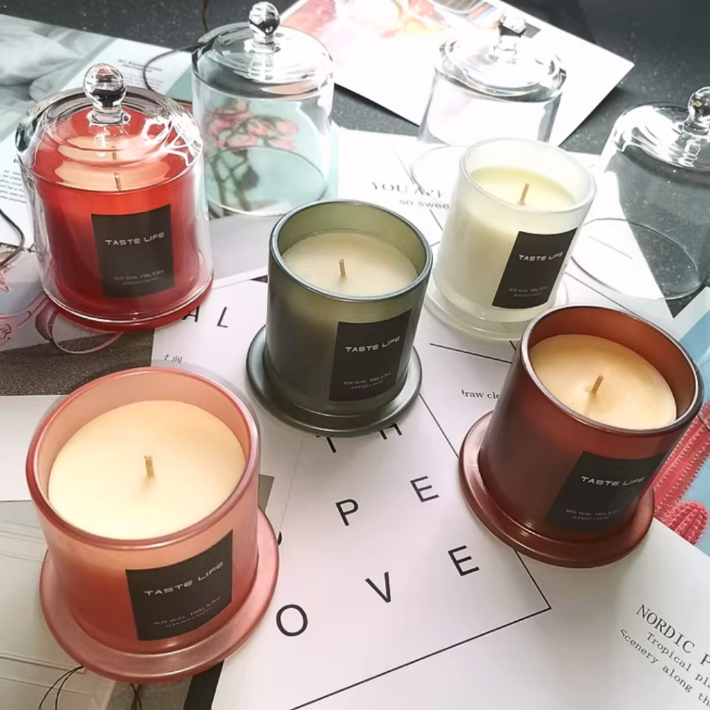 Nến Thơm Cao Cấp VAROMAS Mùi Hương Tự Nhiên Giúp Thư Giãn, Khử Mùi, Trang Trí Decor NEN05