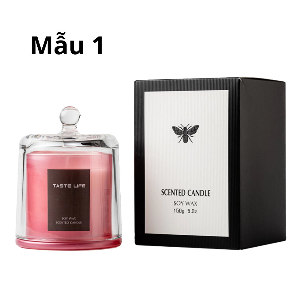 Nến Thơm Cao Cấp VAROMAS Mùi Hương Tự Nhiên Giúp Thư Giãn, Khử Mùi, Trang Trí Decor NEN05