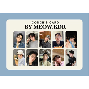 set card bo góc CôngB/CONGB siêu cấp đẹp trai - Anh trai say hi