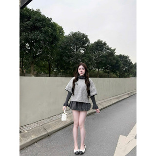 [Có Sẵn]•𝙆𝙞𝙣𝙜𝙨𝙝𝙤𝙥𝙗𝙚𝙖𝙪𝙩𝙮•Áo Khoác Dạ Hoa Trà Mix Áo Bèo QC