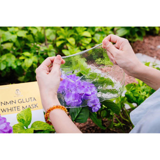 NMN GLUTA WHITE MASK ( MẶT NẠ PHỤC HỒI DA) Drcvin chính hãng