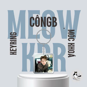 Móc khoá/Keyring CôngB/CONGB siêu cấp đẹp trai - Anh trai say hi