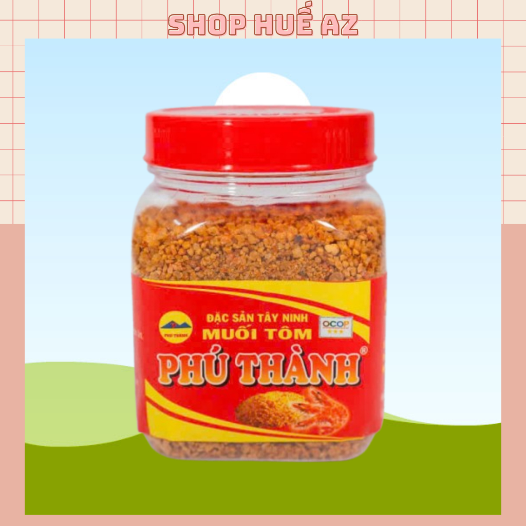 Muối tôm Thượng Hạng Phú Thành 100g - Đặc sản Tây Ninh