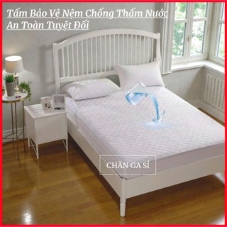 📌CHỐNG THẤM📌Tấm Lót Bảo Vệ Nệm Chống Thấm Nước Đủ Size, Dành Cho Khách Sạn, Nhà Có Bé Nhỏ, Người Già