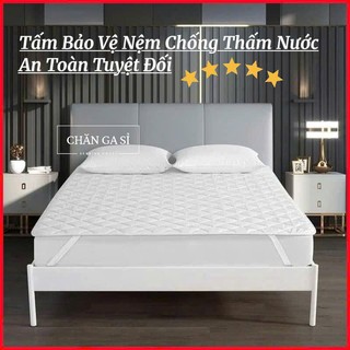 📌CHỐNG THẤM📌Tấm Lót Bảo Vệ Nệm Chống Thấm Nước Đủ Size, Dành Cho Khách Sạn, Nhà Có Bé Nhỏ, Người Già