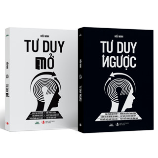 Sách - Combo Tư Duy Mở + Tư Duy Ngược - Hiểu Minh