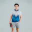 Áo polo pickleball nam, Áo thể thao nam tennis cầu lông vải cooling fabric làm mát chủ động Zonix