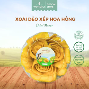 Xoài Sấy Dẻo Xếp Hoa Hồng we'natur 400g