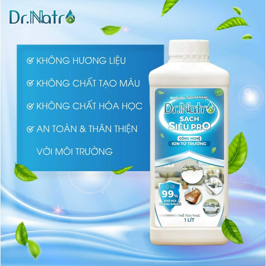Thiết kế của Nước Lau Sàn Đa Năng Dr Natro Cao Cấp