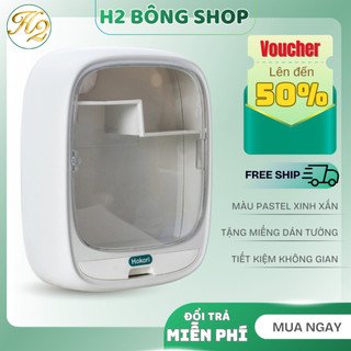 Tủ đựng mỹ phẩm dán tường Việt Nhật treo nhà tắm (3635)