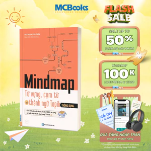 Sách - Mindmap từ vựng, cụm từ và thành ngữ Topik thông dụng MCBooks