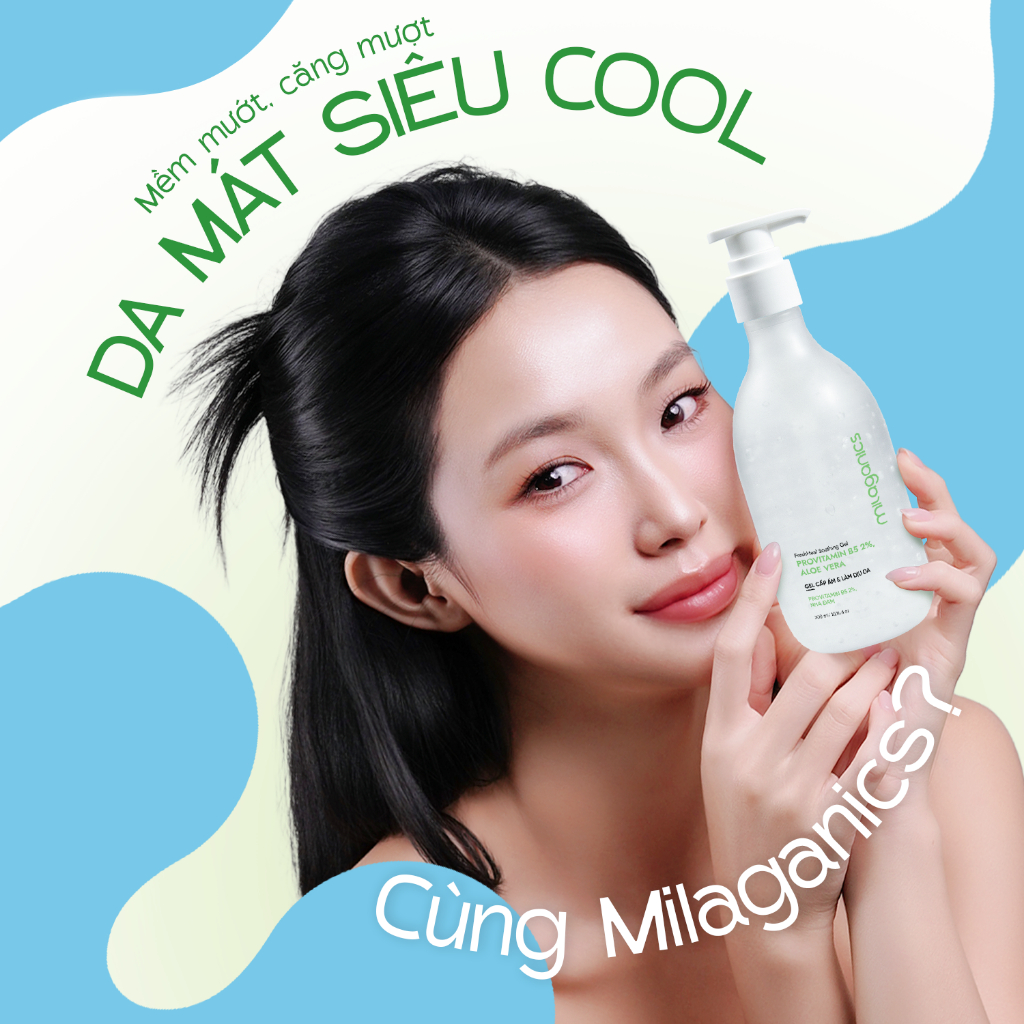 Sản Phẩm Gel Body Milaganics - gel body milaganics