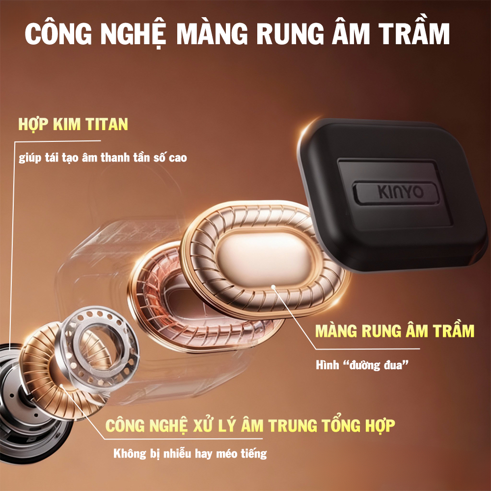 Loa mini Karaoke KINYO KINYO-K26, Công Suất 10W Đèn Led RGB Kèm 2 Micro AUX TP Card USB