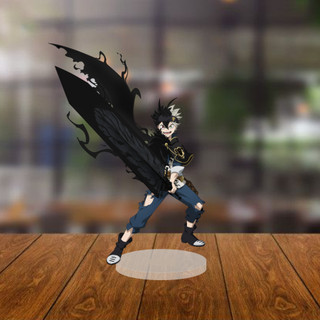 Mô Hình Acrylic Black Clover 1, Quà Tặng Anime, Trang Trí Bàn