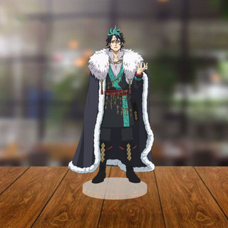 Mô Hình Acrylic Black Clover 1, Quà Tặng Anime, Trang Trí Bàn