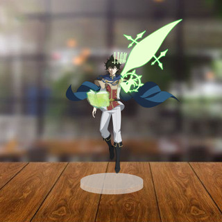 Mô Hình Acrylic Black Clover 1, Quà Tặng Anime, Trang Trí Bàn