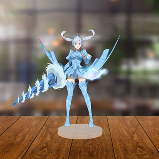 Mô Hình Acrylic Black Clover 1, Quà Tặng Anime, Trang Trí Bàn