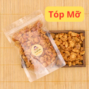 Tóp Mỡ Da Giòn Rụm Rim Mắm Tỏi Ăn Vặt