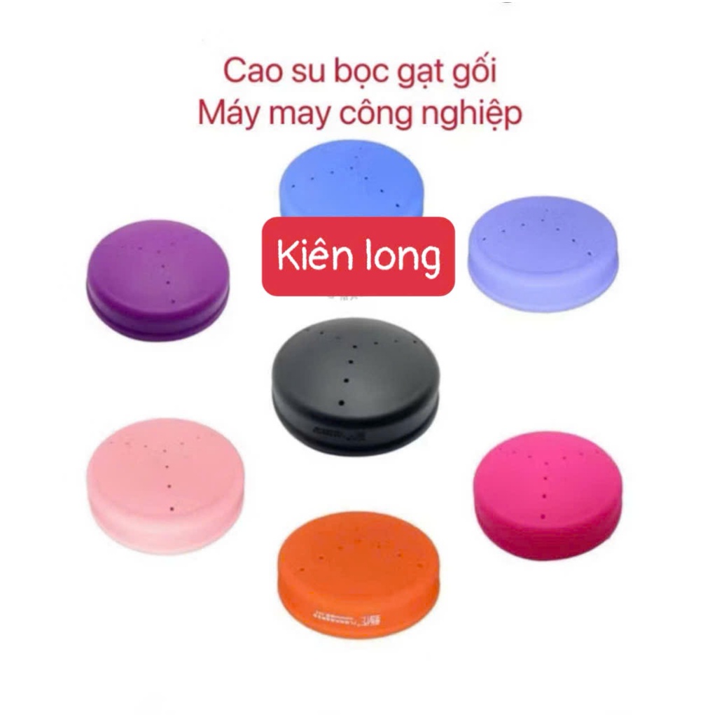 cao su bọc gạt gối nhiều màu điệm silicon bao gạt gối máy may 1 kim công nghiệp
