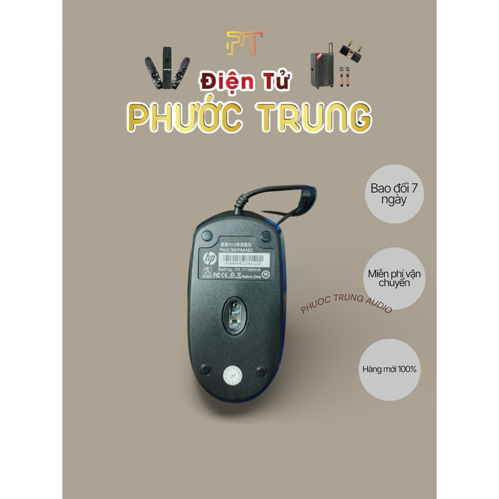 Chuột quang HP M10