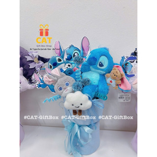 Hoa gấu bông xinh yêu, gấu bông đáng yêu , quà tặng bạn gái, gấu bông stitch, kuromi,..., bó hoa gấu bông
