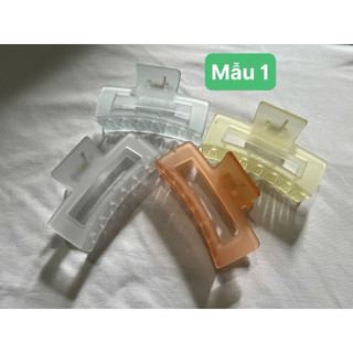 Kẹp Tóc Càng Cua Trong Suốt Phong Cách Hàn Quốc