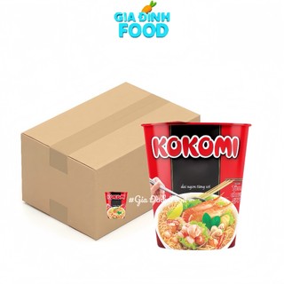 [Thùng x24 Ly] Mì Kokomi Tôm chua cay 65gr