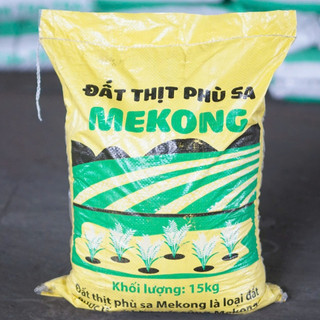 Đất Thịt Phù Sa Mekong loại 15kg Trồng Sen Súng Hoa Cảnh